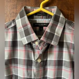 Mens Banana Republic Grant button up shirt